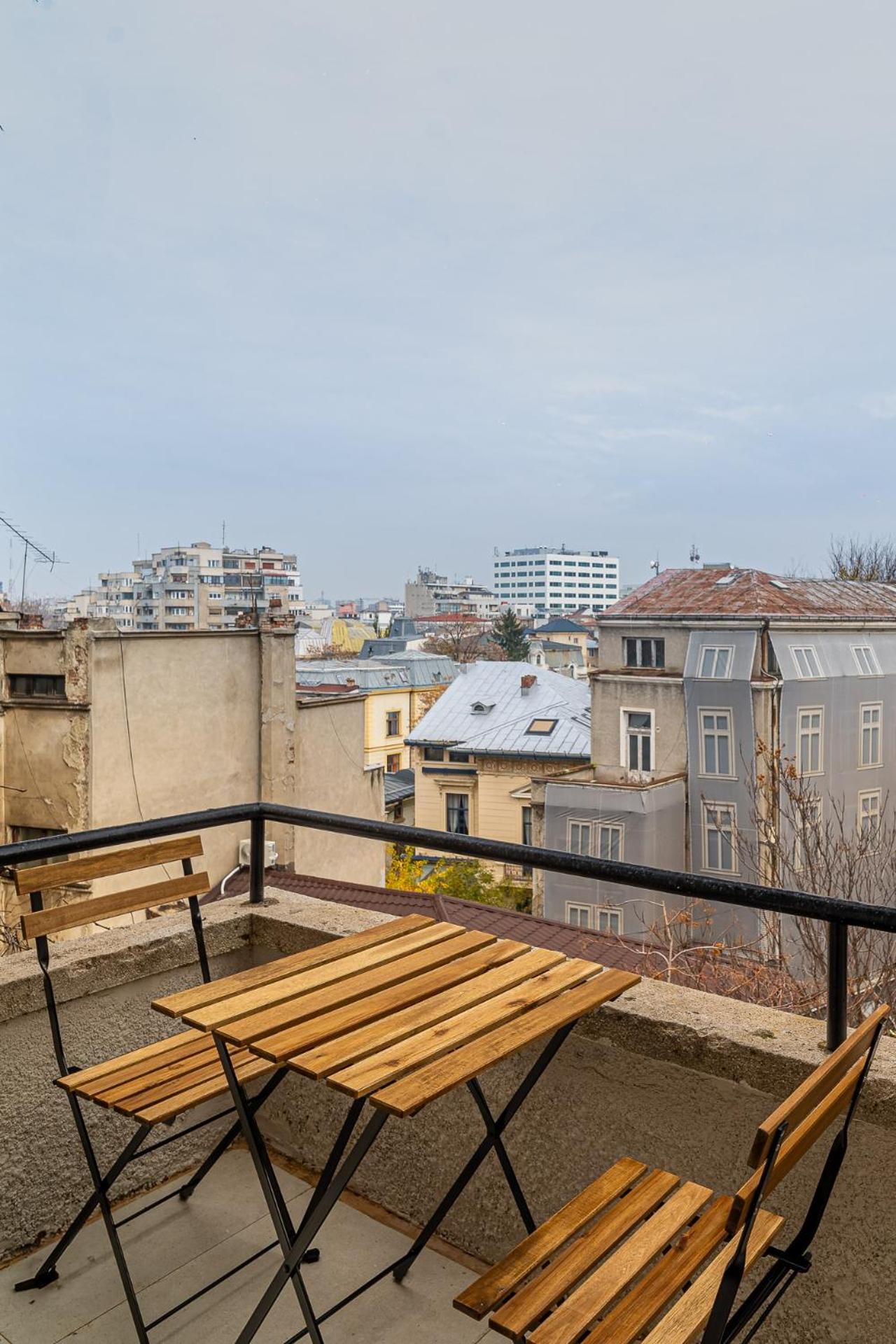 Loggia & Luxe 5Br Penthouse In Universitatii Area Bükreş Dış mekan fotoğraf